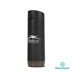 HidrateSpark®STEEL Smart Water Bottle - 17oz Black