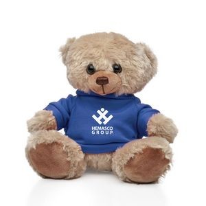 Milo Plush 6" Bear & T-Shirt - Royal Blue