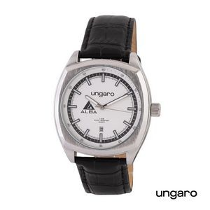 Ungaro® Taddeo Date Watch - Chrome