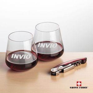 Swiss Force® Opener & 2 Breckland Wine - Red