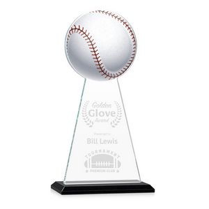 VividPrint/Etch Award - Edenwood Baseball/Black 11"