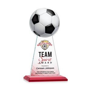 VividPrint™ Award - Edenwood Soccer/Red 9"