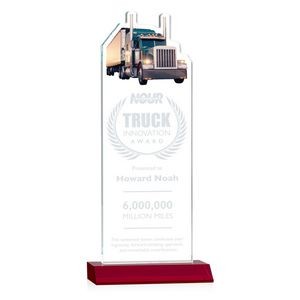 VividPrint™/Etch Award - Longhaul/Red 11"