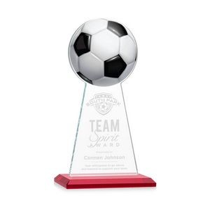 VividPrint/Etch Award - Edenwood Soccer/Red 9"