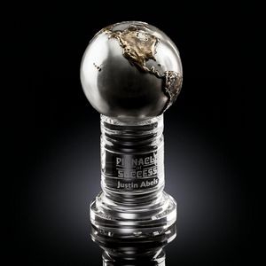 Continental Globe - Cast Metal/Optical 8¼"