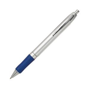 Metal Pull-out Ad Pen - Blue