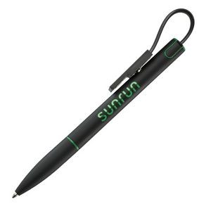 Stowaway Metal Pen/Data Cable - Green