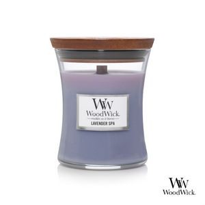 Woodwick® Candle Hourglass - 9.7oz Lavender Spa