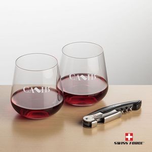 Swiss Force® Opener & 2 Howden Wine - Black