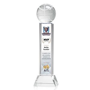 VividPrint™ Award on Stowe Clear - Basketball 16"