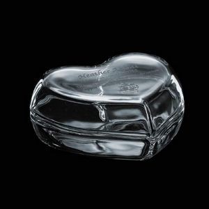 Virgina Glass Box - 4" Heart