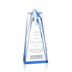 Rosina Star Award - Acrylic/Blue 8"
