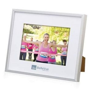 Burnell Frame with Matte - Silver 4"x6"