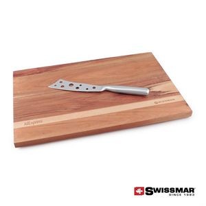 Swissmar Cutting Board & Cheese Knife Set - Acacia