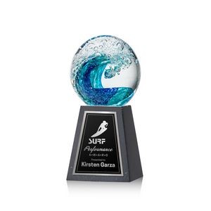Surfside Award on Tall Marble - 3" Diam