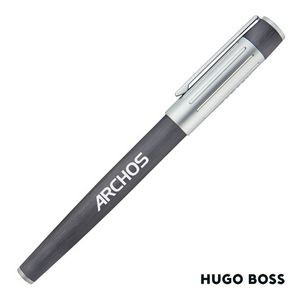 Hugo Boss® Gear Rib Rollerball Pen - Gun