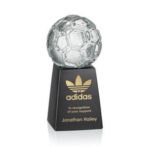 Ball on Tall Marble - Soccer Ball