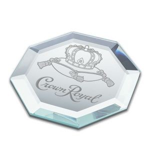 Melrose Coaster - Mirror 4" Octagonal