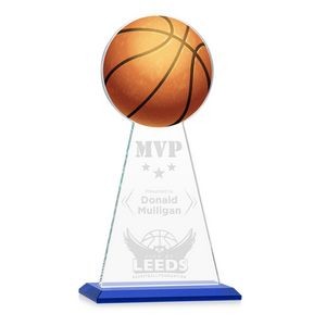 VividPrint/Etch Award - Edenwood Basketball/Blue 11"