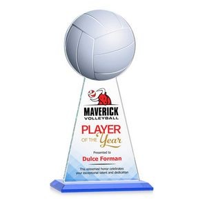 VividPrint™ Award - Edenwood Volleyball/Sky Blue 11"
