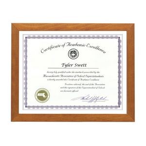 Towcester Certificate Holder - Walnut 8
