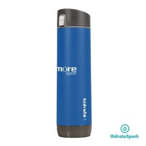 HidrateSpark® STEEL Smart Water Bottle - 21oz Deep Blue