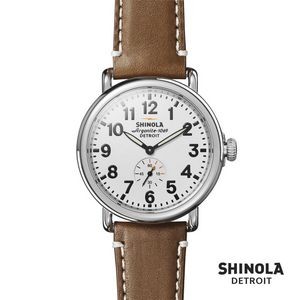 Shinola® Runwell Watch - 41mm White/Tan