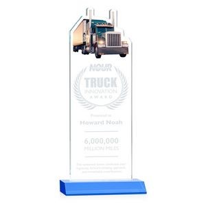 VividPrint™/Etch Award - Longhaul/Sky Blue 11"
