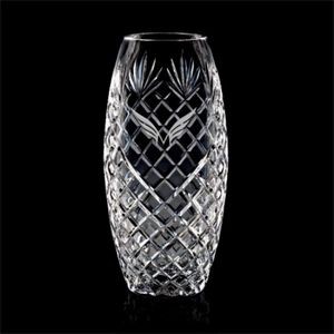 Sanders Vase - Lead Crystal 8¾"