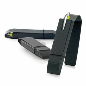 Black Fold-over Pen Box - Single