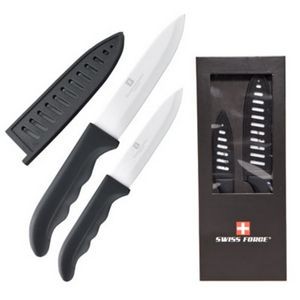 Swiss Force® 2pc Precision Knife Set - Black
