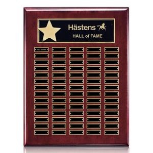 Hollister (Vert) P/Plaque - Rosewood/Gold 70 Plate