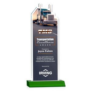 VividPrint™ Award - Longhaul/Green 11"