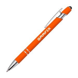 Kurt Clicker Pen & Stylus - Orange