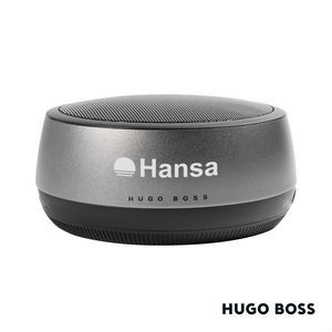 Hugo Boss® Gear Speaker - Dark Chrome