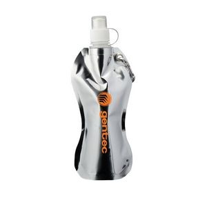 The Amazing Roll-up Water Bottle - 14oz Silver