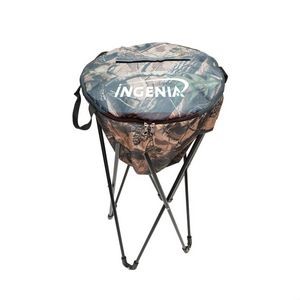 The Patio Cooler w/Pop-up Stand - Camouflage