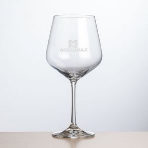 Breckland Burgundy Wine - 19oz Crystalline