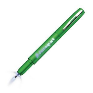 Sphere Light-Up Pen/Stylus - Green
