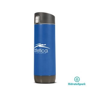 HidrateSpark®STEEL Smart Water Bottle - 17oz Deep Blue