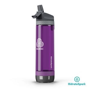 HidrateSpark® Pro Straw Tritan Water Bottle - 24oz Purple