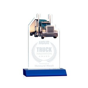 VividPrint™/Etch Award - Longhaul/Blue 7"