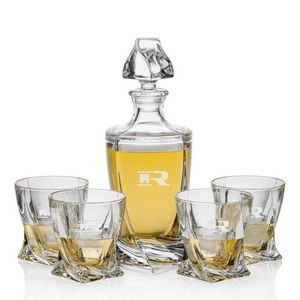 Oasis Decanter & 4 On-the-Rocks