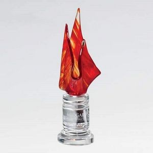 Eternal Flame - Orange/Optical 12½"