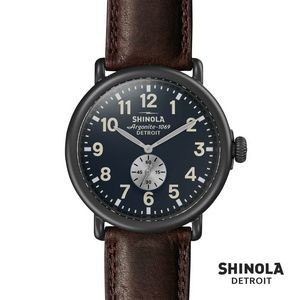 Shinola® Runwell Watch - 47mm Midnight Blue/Cattail