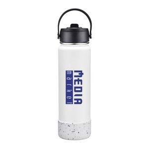 Alora Vacuum Water Bottle w/Removable Bottom 27oz - White