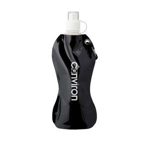 The Amazing Roll-up Water Bottle - 14oz Black