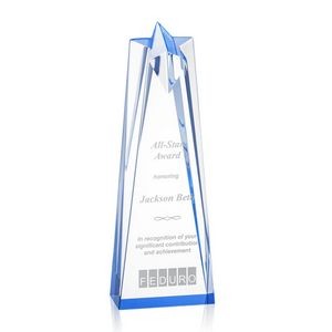 Rosina Star Award - Acrylic/Blue 10"