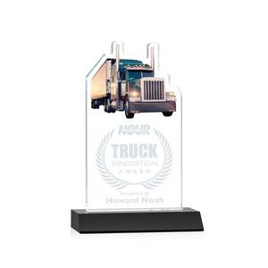VividPrint™/Etch Award - Longhaul/Black 7"
