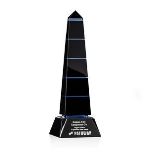 Garrison Obelisk - Black/Blue 13"